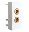 Аудио розетка HI-FI на 1 модуль 45х22,5, LK45 (20шт.)