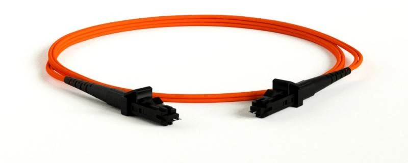 Патч-корд волоконно-оптический (шнур) MM 62.5/125, MTRJ(папа)-MTRJ(папа), 2.0 мм, duplex, LSZH, 2 м Hyperline