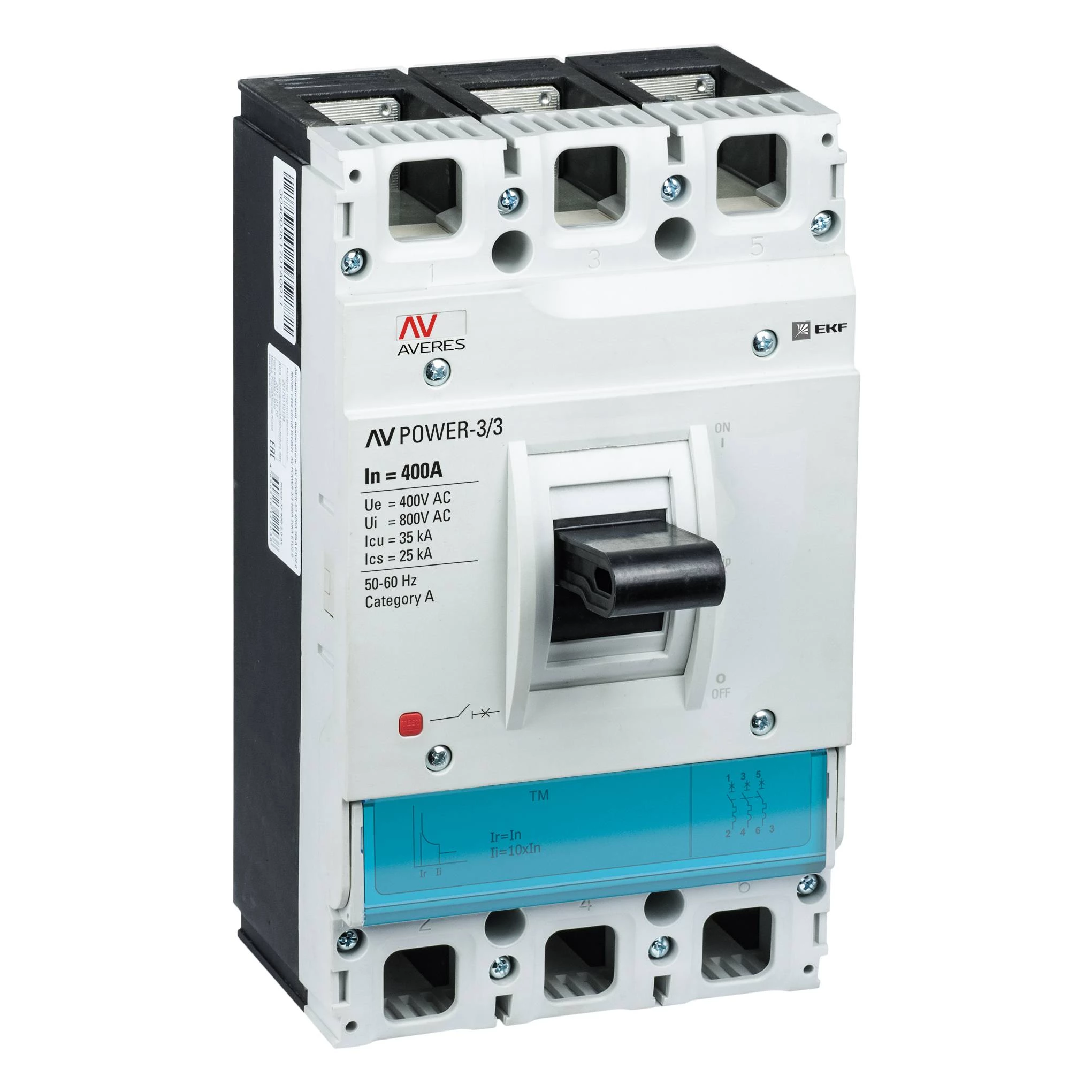 Автоматический выключатель AV POWER-3/3 315А 35kA TR mccb-33-315-TR-av mccb-33-315-TR-av
