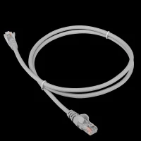 Патч-корд LANMASTER LSZH UTP кат.5e, 1.0 м, серый
