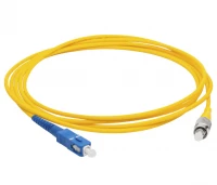 Патч-корд оптический LANMASTER, LSZH, симплексный, SC/UPC-FC/UPC, SM, 15 м