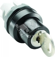 Переключатель M2SSK2-101 с ключом 2-х позиционный (только корпус ) 45# (ключ Ronis 71 достается в среднем положении)