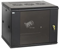 ITK Шкаф LINEA W 18U 600x600 мм дверь стекло, RAL9005