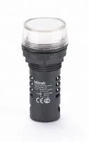Лампа комм. ADDS ?22 мм LED бел. 220В AC/DC ЛK-22 DEKraft