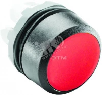 Кнопка MP1-10R красная (только корпус) без подсветки без фиксаци и