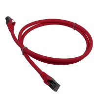 Патч-корд LANMASTER LSZH FTP кат.6A, 5.0 м, красный