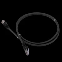 Патч-корд LANMASTER LSZH UTP кат.6, 1.5 м, черный