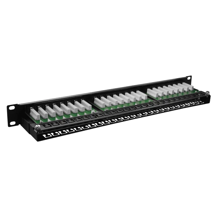 Патч-панель высокой плотности 19", 48хRJ-45, UTP, Cat.5e, 1U