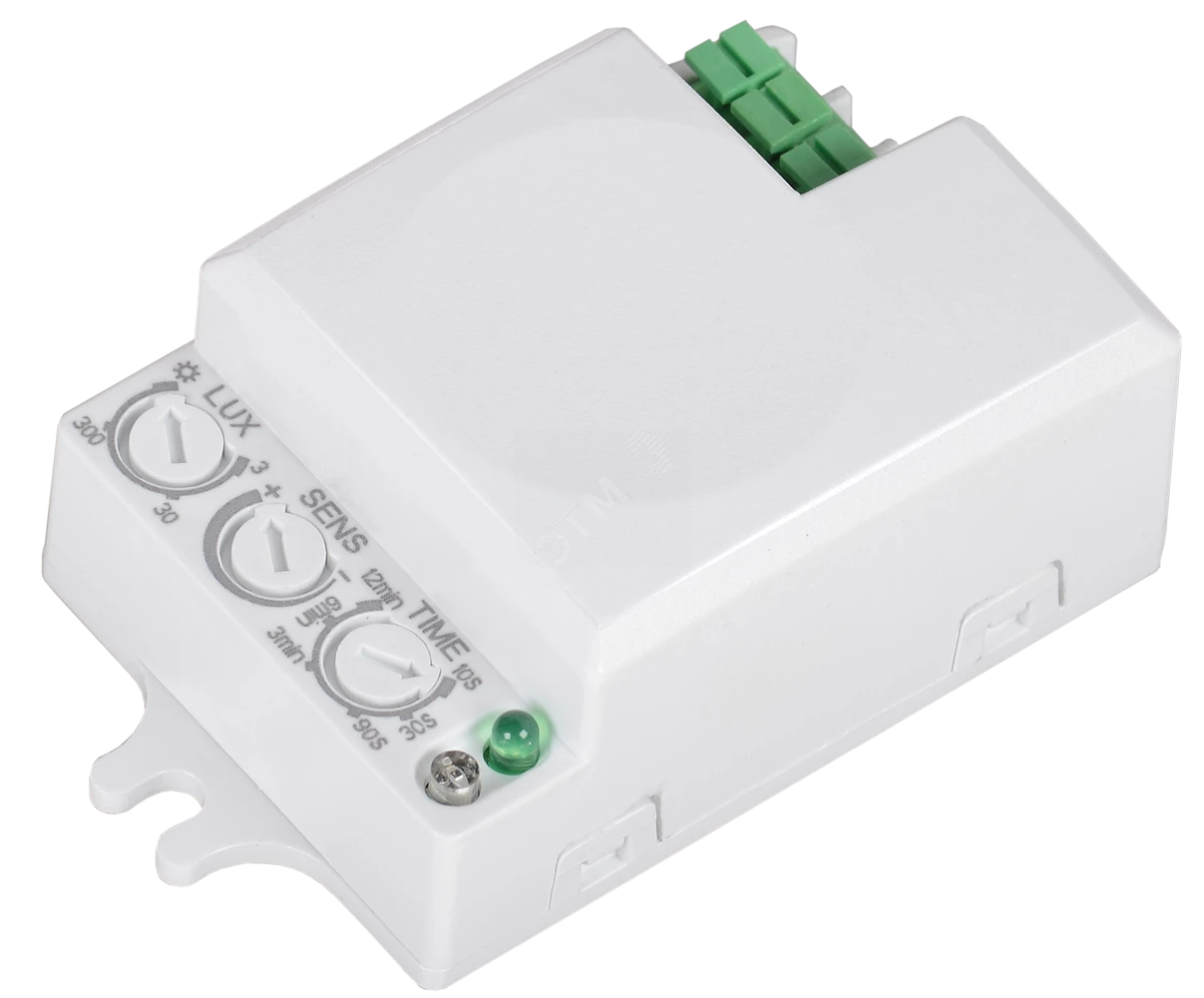 Датчик движения 360° ДД-МВ 401 белый 500Вт 8М IP20 IEK