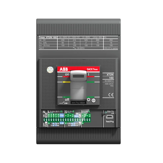 Выключатель автоматический XT2V 160 Ekip LSI In=160A 3p F F
