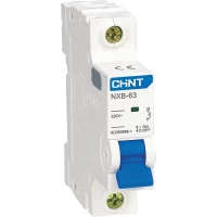 Авт. выкл. NXB-63H 1P 10A 10кА х-ка D (R)(CHINT)