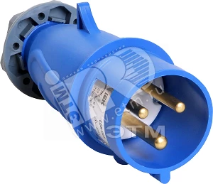 Вилка переносная ССИ-023 32А-6ч/200-250В 2Р+РЕ IP44 MAGNUM ИЭК
