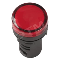 Лампа AD22DS(LED)матрица d22мм красный 36В AC/DC ИЭК