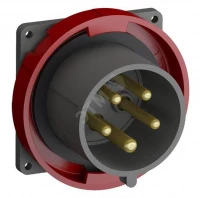Вилка с прямым фланцем Easy&Safe 432EBU6W,32A,3P+N+E,IP67,9ч
