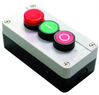 Кнопочный пост NP2-B363, сигн.лампа+1НО+1НЗ (CHINT)