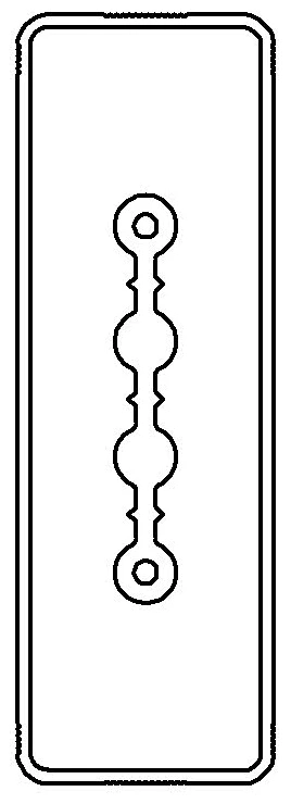 Секция прямая 2+0 точек отв. L=3000мм Cu 2P 25A, код LTC25ASP41AA300