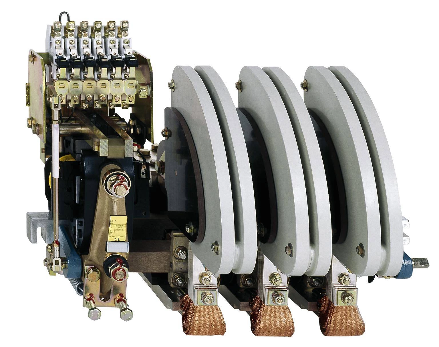 КОНТАКТОР 3P 2НО+2НЗ 750A 220V 50…400HZ