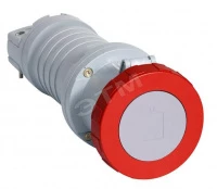Розетка кабельная 263C6W, 63А, 2P+E, IP67, 6ч