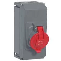 Роз.в корп.Hyp IP44 3К+З 400v 63А 053723