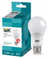 Лампа светодиодная ECO A60 шар 13Вт 230В 4000К E27 IEK