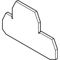 Изолятор FEM8D2 Торц, для M6/8,D2 серый