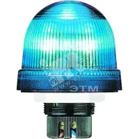 Сигнальная лампа-маячок KSB-401L синяя постоянного свечения 12-2 30В АС/DC