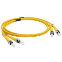 Патч-корд оптический LANMASTER, LSZH, дуплексный, ST/APC-ST/UPC, SM OS2, 7.0 м