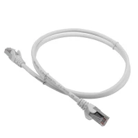 Патч-корд LANMASTER LSZH FTP кат.5e, 1.5 м, серый