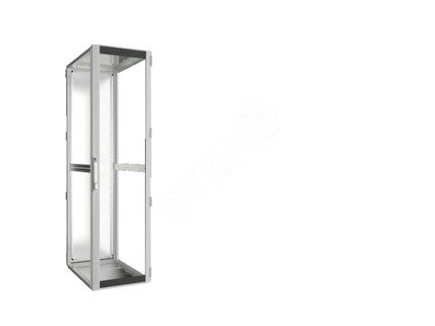 TS IT Шкаф 600х2200х800 с обзорной и стальной дверью, без 19", IP55