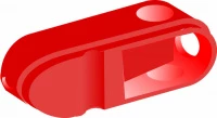Ручка управления OHRS2/1 (красная) для рубильников OT16,,125F3/F4 и OT16,,63F6/F8