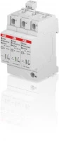 Ограничитель импульсных перенапряжений УЗИП OVR T2 3L 40-440 P TS QS ABB 2CTB803873R2700