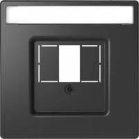 D-Life ЦЕНТРАЛЬНАЯ НАКЛАДКА для TAE/Audio/USB, АНТРАЦИТ , SD