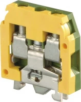 Клемма DR4/6,P винт 4мм,кв,, мини, DIN2