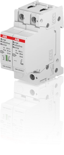 Ограничитель перенапряжений УЗИП OVR T2 1N 80-275s P QS ABB 2CTB815708R1400