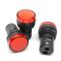 Индикатор ND16-22DS/4 оранжевый АС 400В (CHINT)