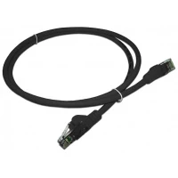 Патч-корд LANMASTER LSZH UTP кат.5e, 3.0 м, черный
