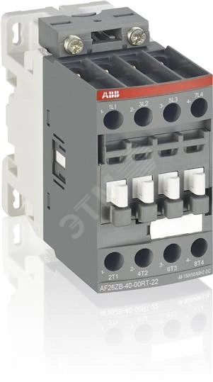 Контактор AF26ZB-40-00RT-21 с катушкой управления 24-60В 50/60Гц 20-60В DC