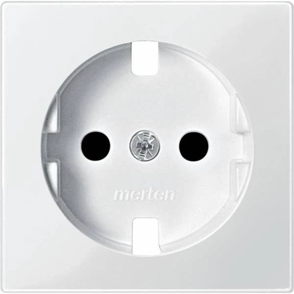 ЦЕНТР.ПЛАТА Д/МЕХ.РОЗ.SCHUKO БЕЛЫЙ MTN2330-0319