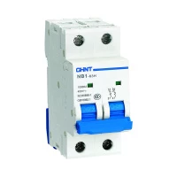 Автоматический выключатель NB1-63H 2P 32A 10кА х-ка C (CHINT)