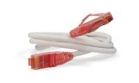 Патч-корд U/UTP, Cat.5е, LSZH, 1 м, белый Hyperline