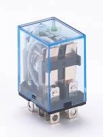 Промежуточное реле 2 контакта с индикацией LED 10А 12В DC ПР-
