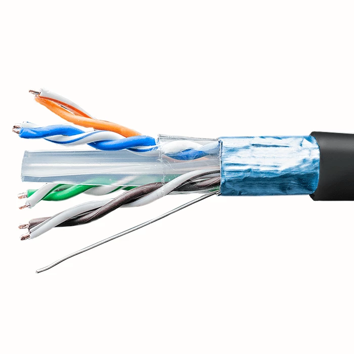 Кабель SUPRLAN Six F/UTP Cat.6 4x2xAWG23 Cu PE Outdoor 305м
