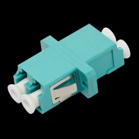 Адаптер оптический LANMASTER LC, OM3 корпус SC, дуплексный