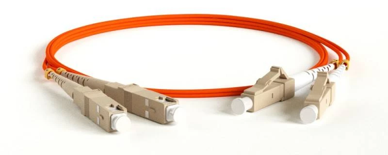 Патч-корд волоконно-оптический (шнур) MM 50/125, LC-SC, duplex, LSZH, 5 м Hyperline