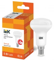 Лампа светодиодная ECO R50 рефлектор 5Вт 230В 3000К E14 IEK