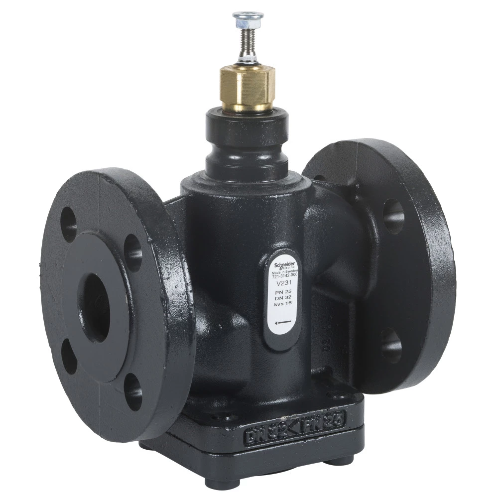 Клапан 2-ходовой фланцевый PN25 V231 DN50 Kvs 38