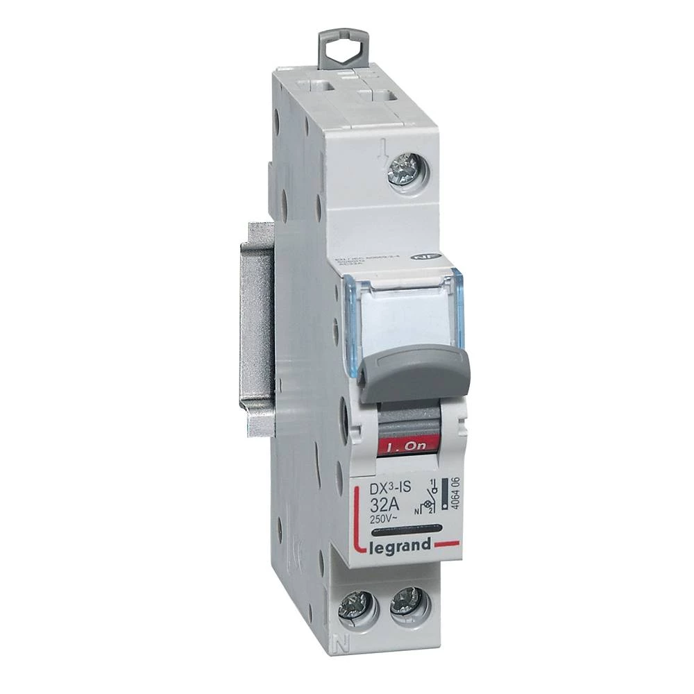 Выкл.разъед.DX3 с индик.1П 32A