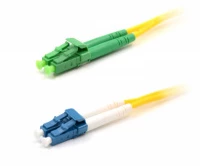 Патч-корд оптический LANMASTER, LSZH, дуплексный, LC/APC-LC/UPC, SM, 2.0 м
