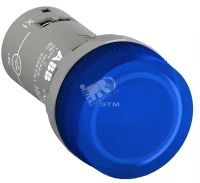 Лампа CL2-542L синяя со встроенным светодиодом 380-415В AC