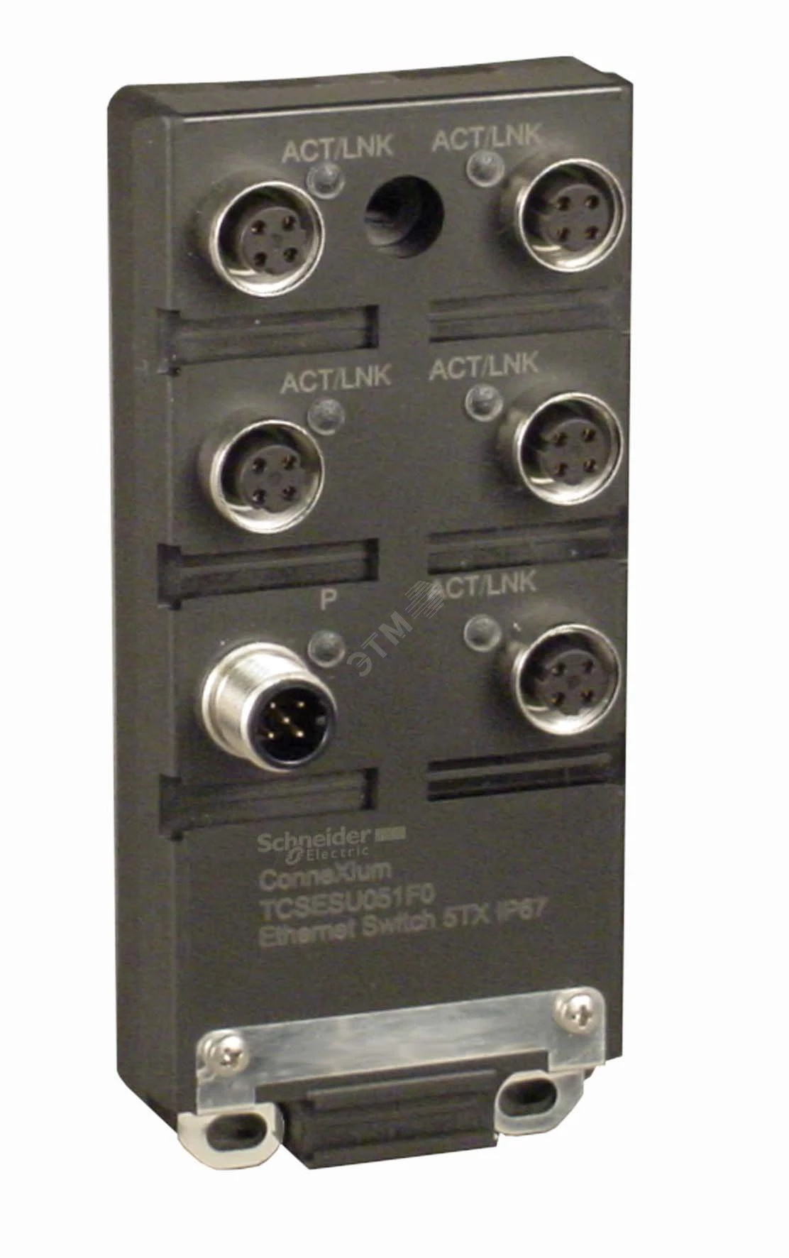 КОММУТАТОР ETHERNET IP67, ПОРТЫ 5Х10/100
